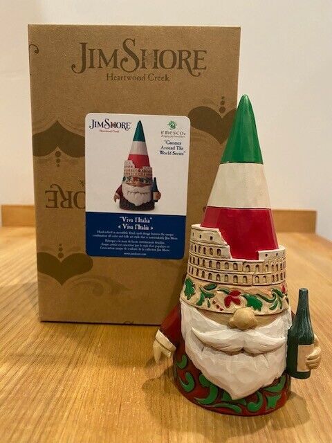 Jim Shore #6012431 VIva I'Italia Italian Gnome New 2023