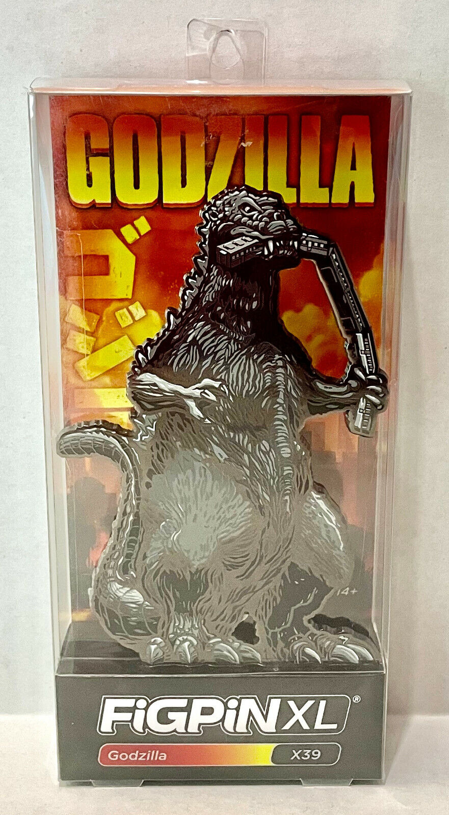 FiGPiN XL Godzilla (X39) (NIB)