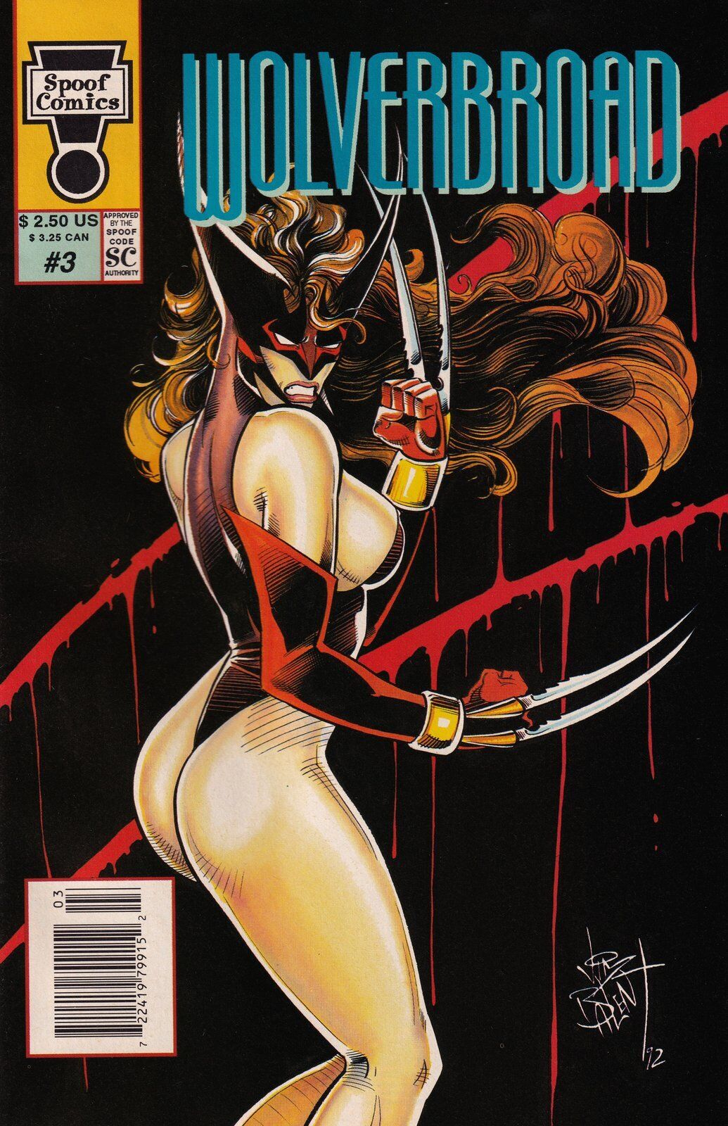 Spoof Comics Presents #3 Newsstand Cover (1992-1993) Spoof Comics