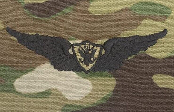 Army Aviation Aircraft Crew Wings Badge MultiCam OCP Sew-On Patch
