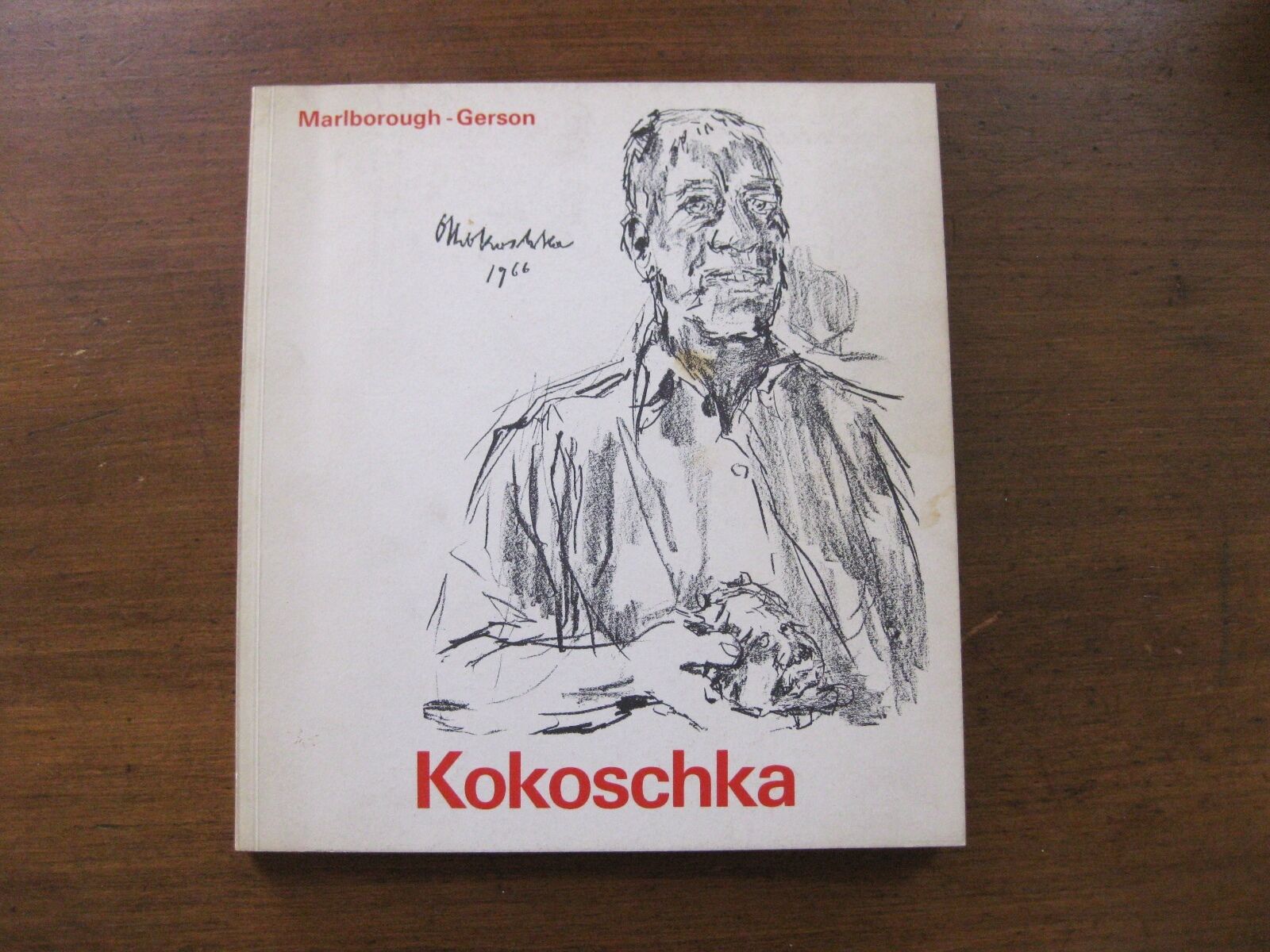 SIGNED - Oskar Kokoschka an 80th birthday  - 1st Marlborough Gallery 1966 - art