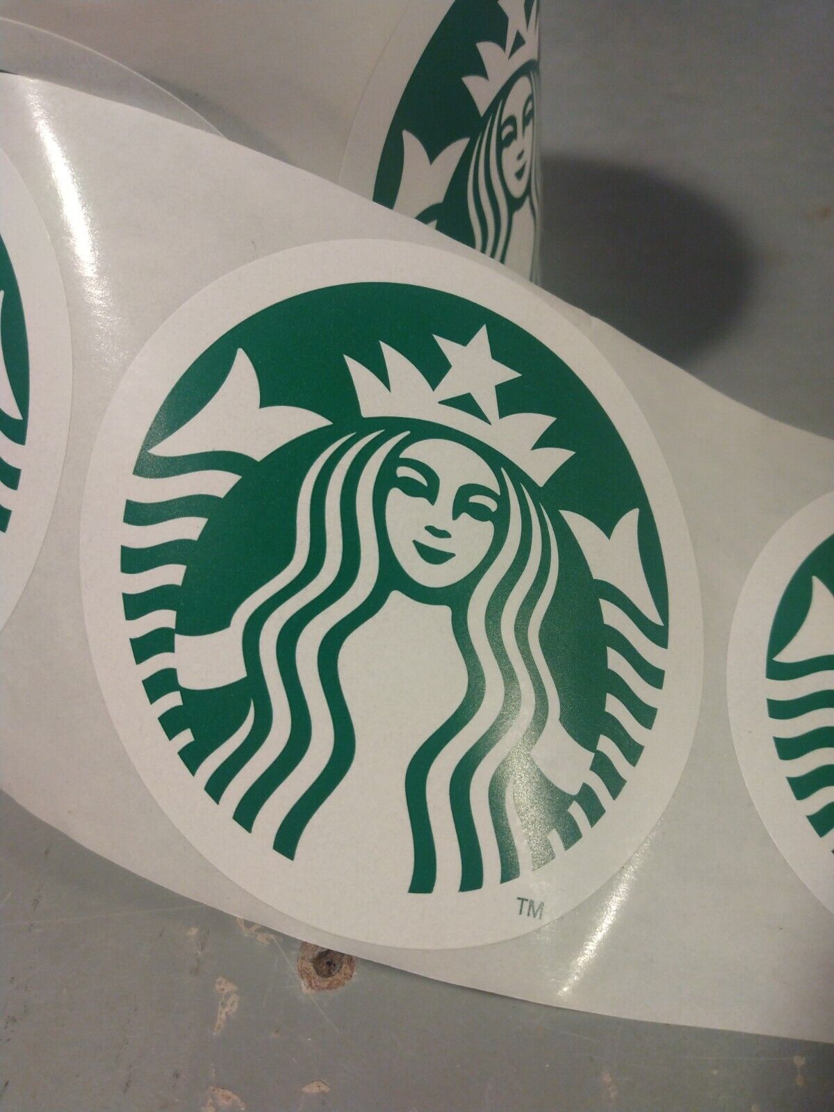 Starbucks Coffee Official Siren Mermaid Logo 3\