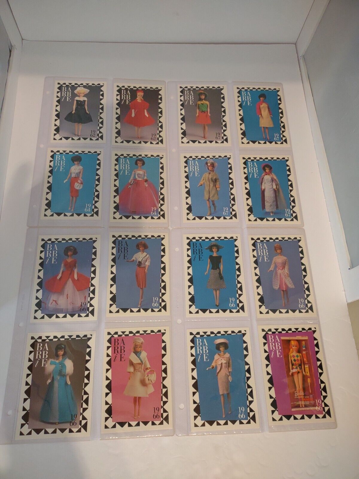 Barbie Trading Cards Lot Of 16