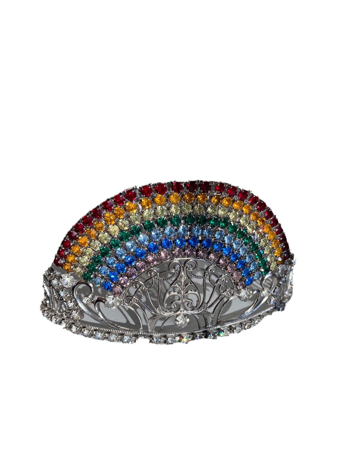 Antique Masonic Rainbow Girl Tiria￼. Vintage Beautiful Jewel Crown.