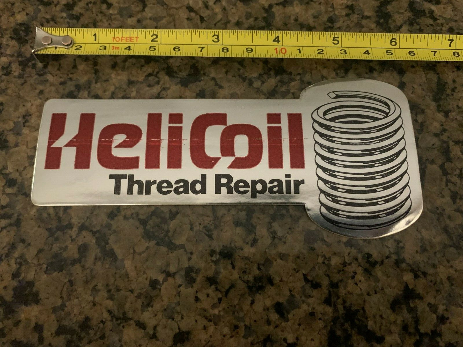 VINTAGE  STICKER COLLECTION HELICOIL THREAD REPAIR MULTIPLE AVAILABLE 70S-80s