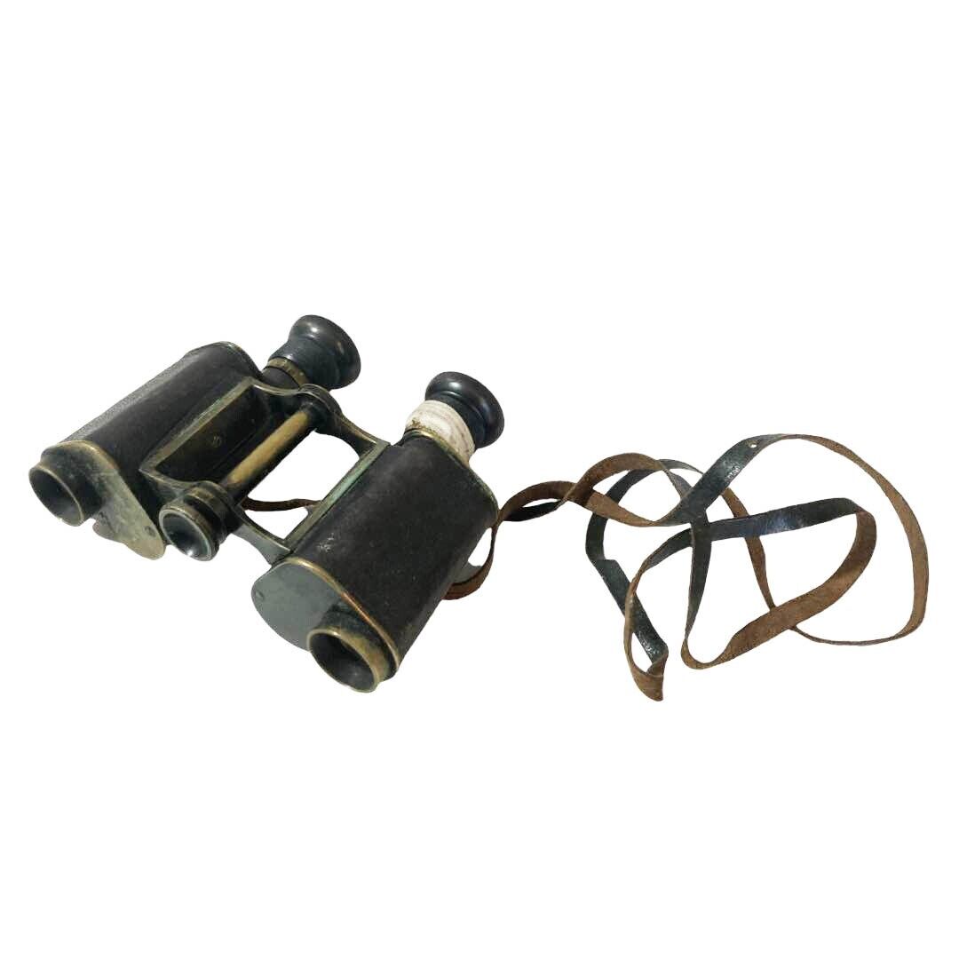 1940s WW2 E.KRAUSS PARIS Artillery Binoculars
