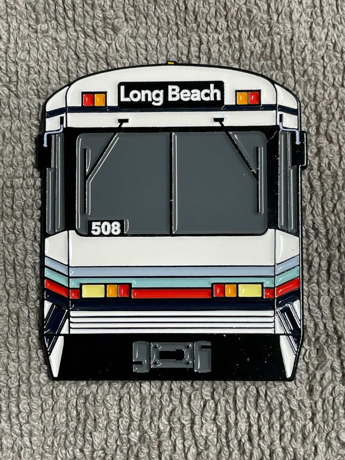 NEW Los Angeles Metro Transit Blue Line Light Rail Pin Long Beach SCRTD LACMTA