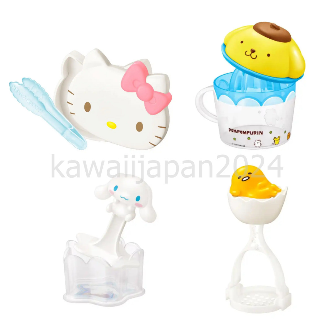 Sanrio McDonalds Happy Meal Toys 2024 Set Of 4 types From JAPAN