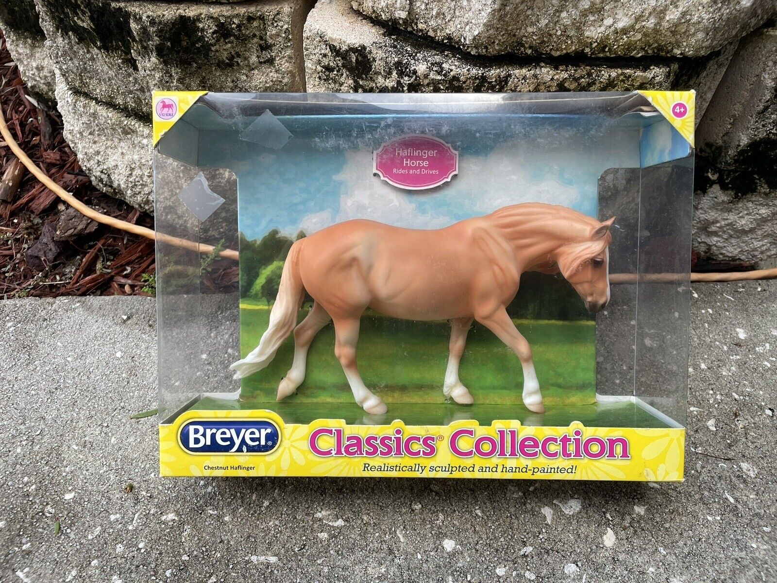 New HTF Retired Classic Breyer Horse #938 Chestnut Sorrel Haflinger Pony Mare