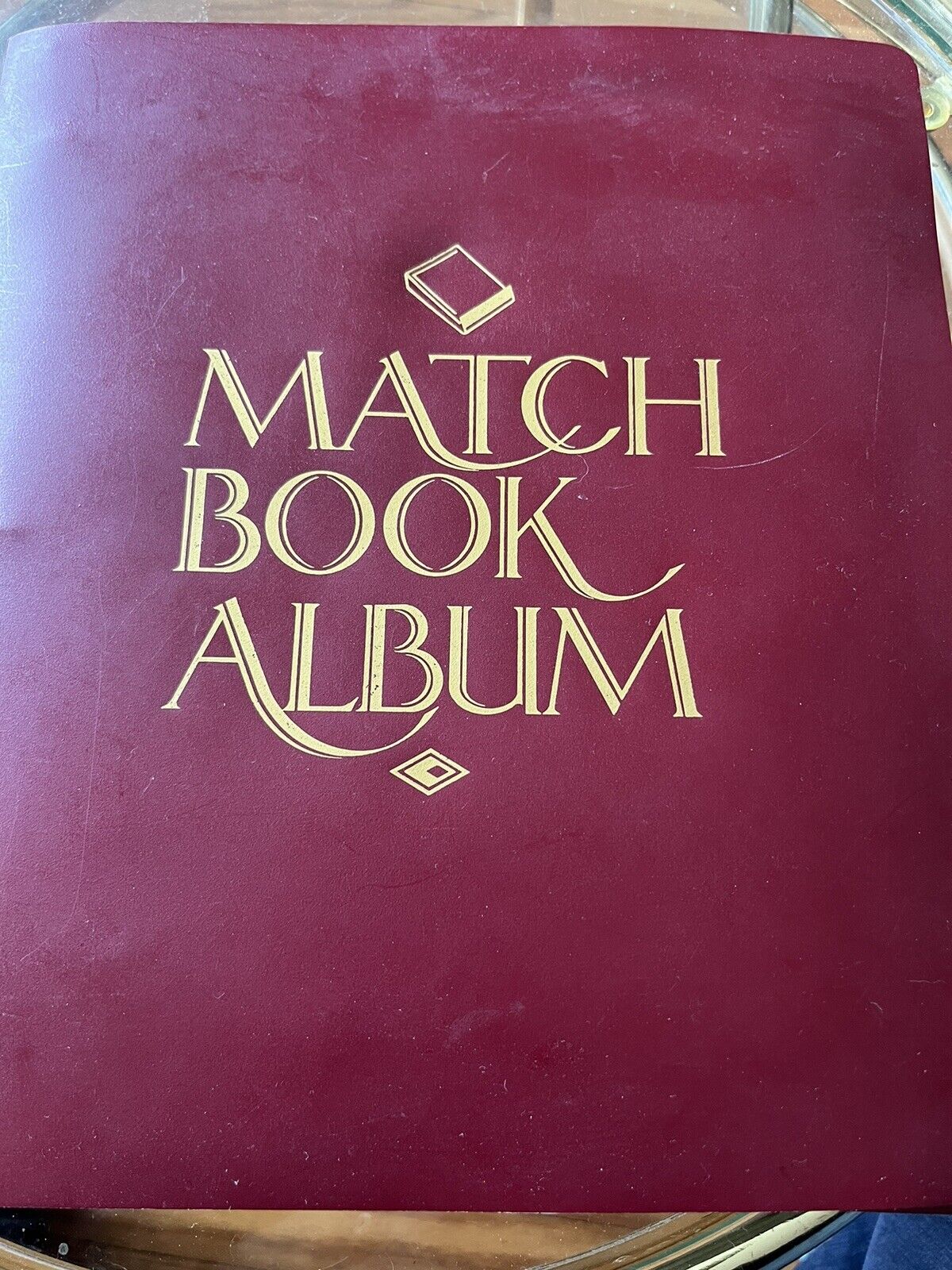 Vintage Match Cover Album, with 125Vintage Matchbook Covers From All Over