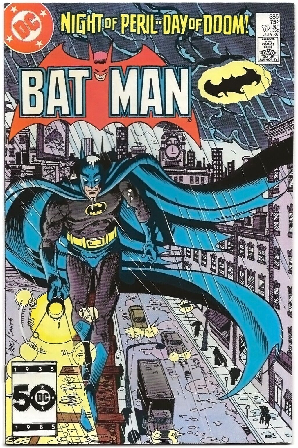 Batman #385 (1985) Robin Disobeys Batman's Direct Orders Regarding Calendar Man