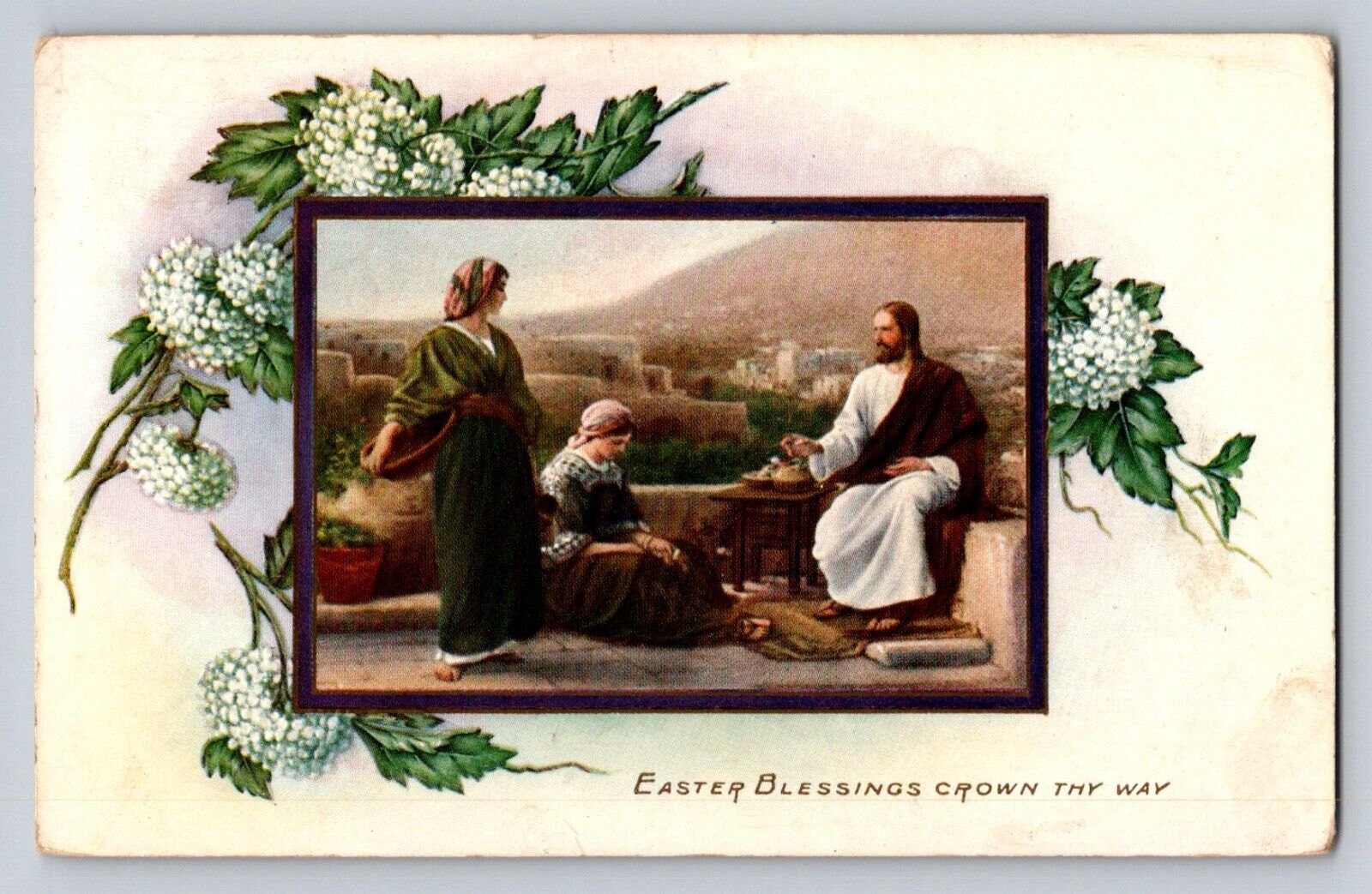 c1920 Jesus Women Blessings  Easter  P35