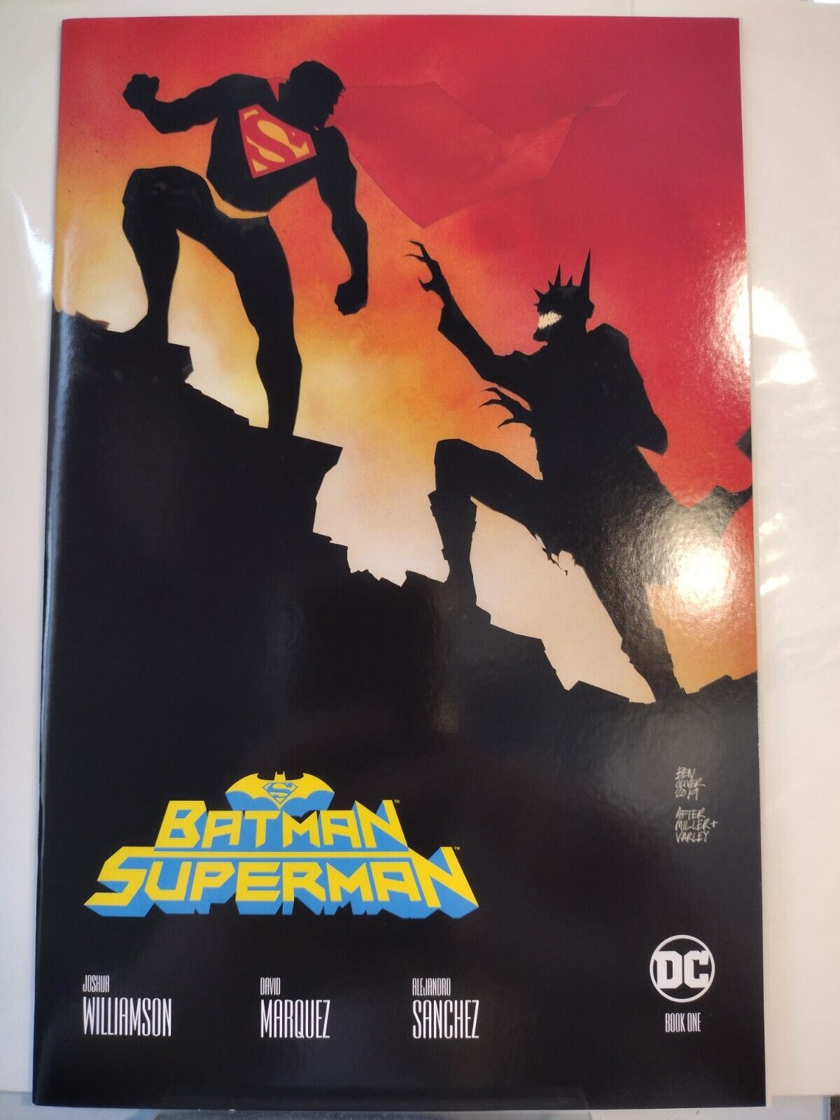 Batman Superman Vol 2 #1 Midtown Exclusive Ben Oliver Variant Cover NM+ 
