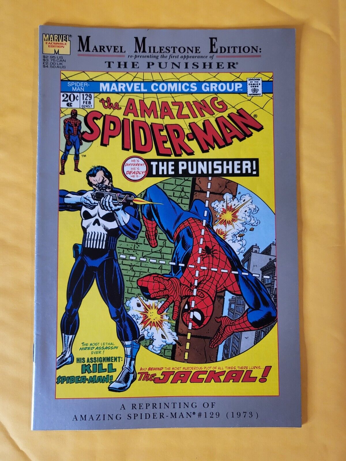 Marvel Milestone Edition AMAZING SPIDER-MAN #129 (1992) 