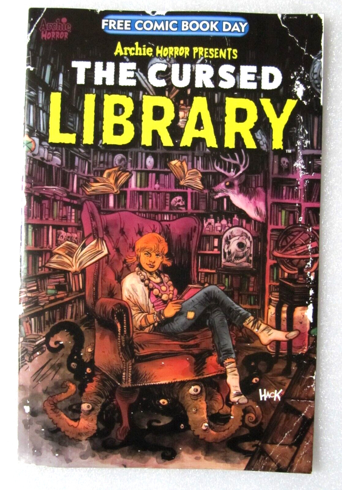 FCBD COMIC  THE CURSED LIBRARY #1 2023 ARCHIE ONE SHOT - NEW - BAGGED