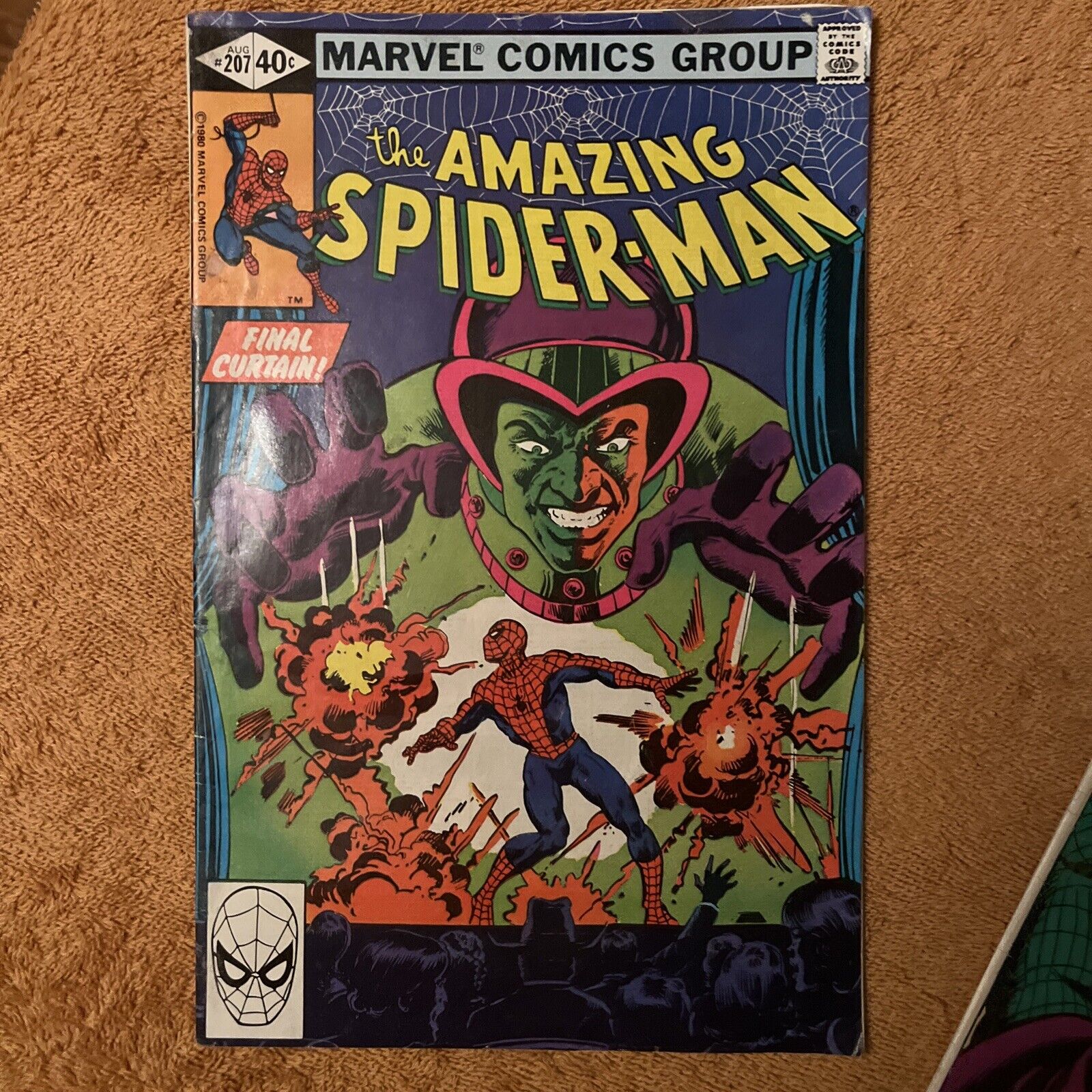 The Amazing Spider-Man #207 (Marvel Comics August 1980)