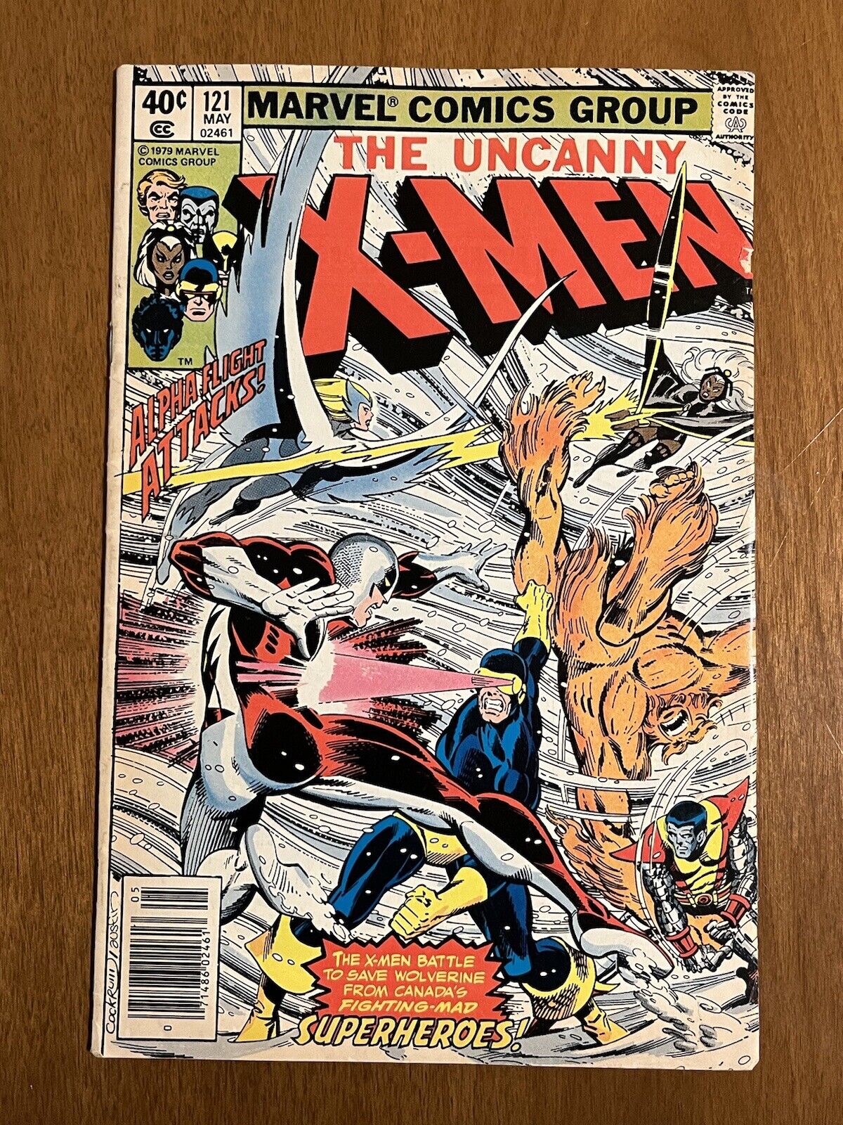 The X-Men #121/Bronze Age Marvel Comic Book/1st Full Alpha Flight/VG+