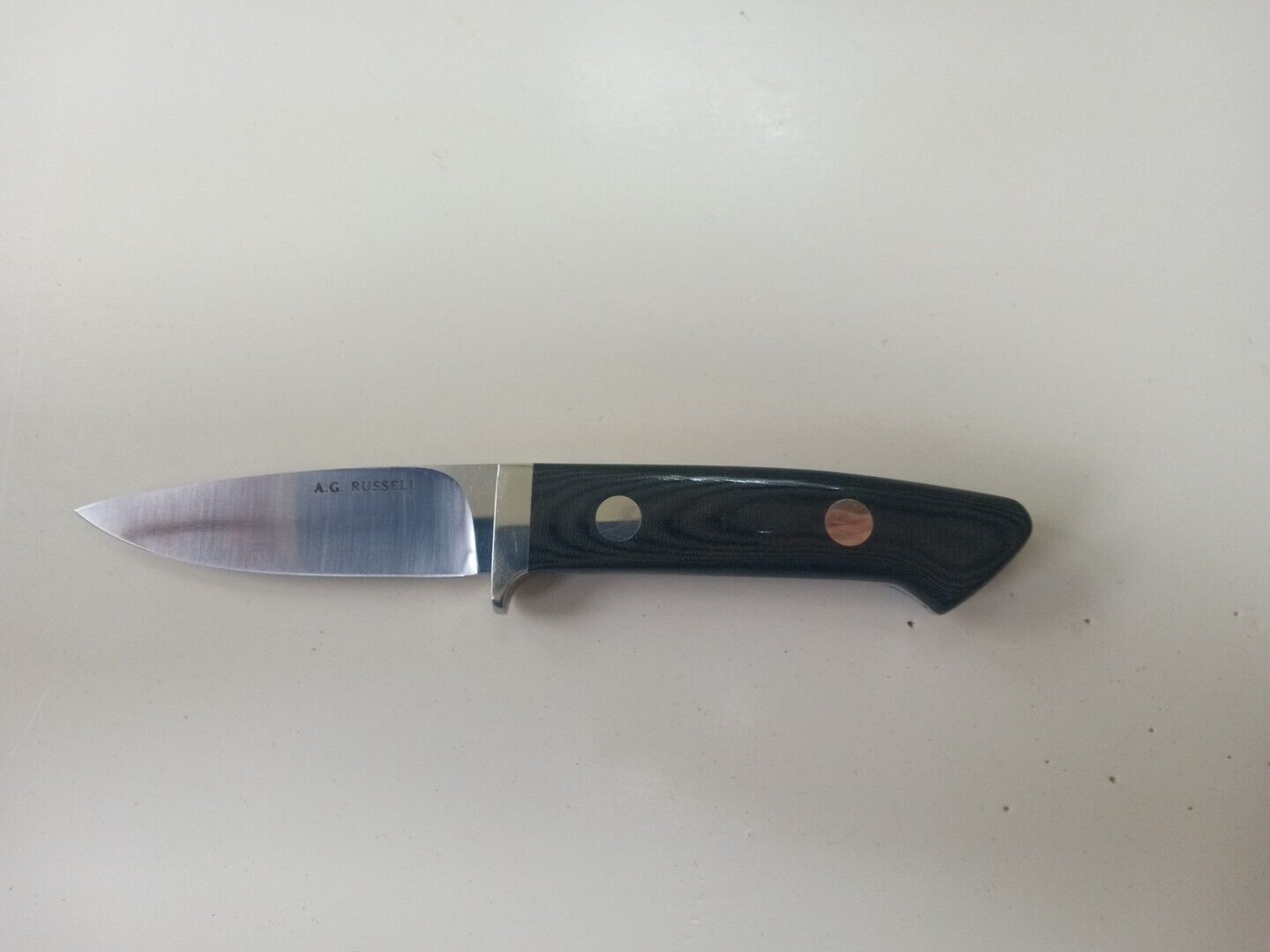 A.G. Russell Knife from the 70\'s, vintage, Mint condition. Unused. 7\'\'/3.25\'\'.