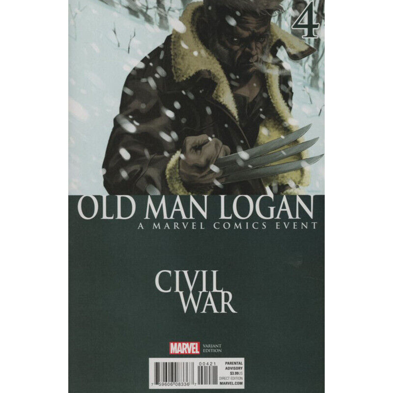 Old Man Logan (2016 series) #4 Cover 2 in Near Mint condition. Marvel comics [n