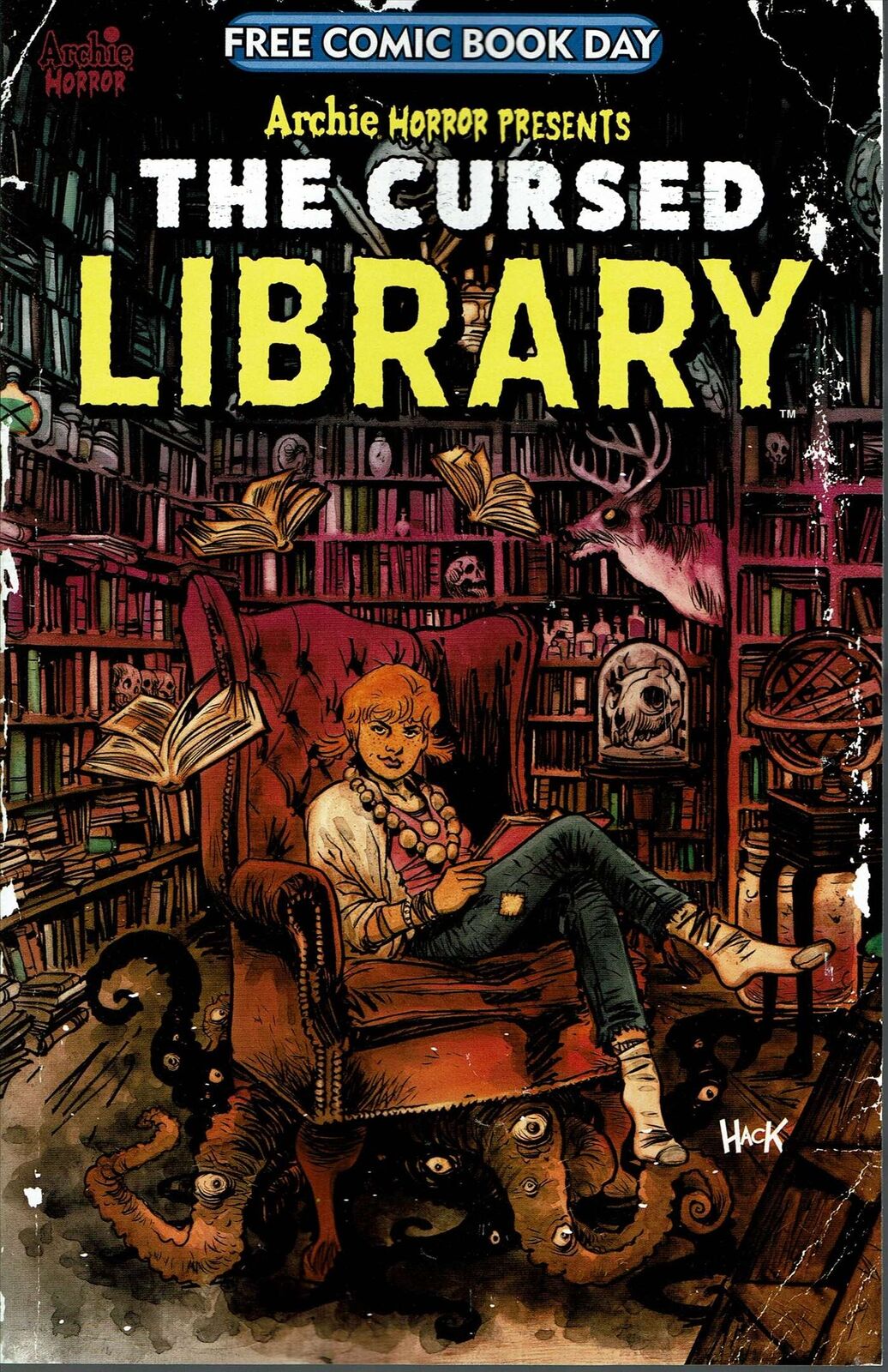 Archie Horror Presents: The Cursed Library FCBD #0 VF/NM; Archie | we combine sh