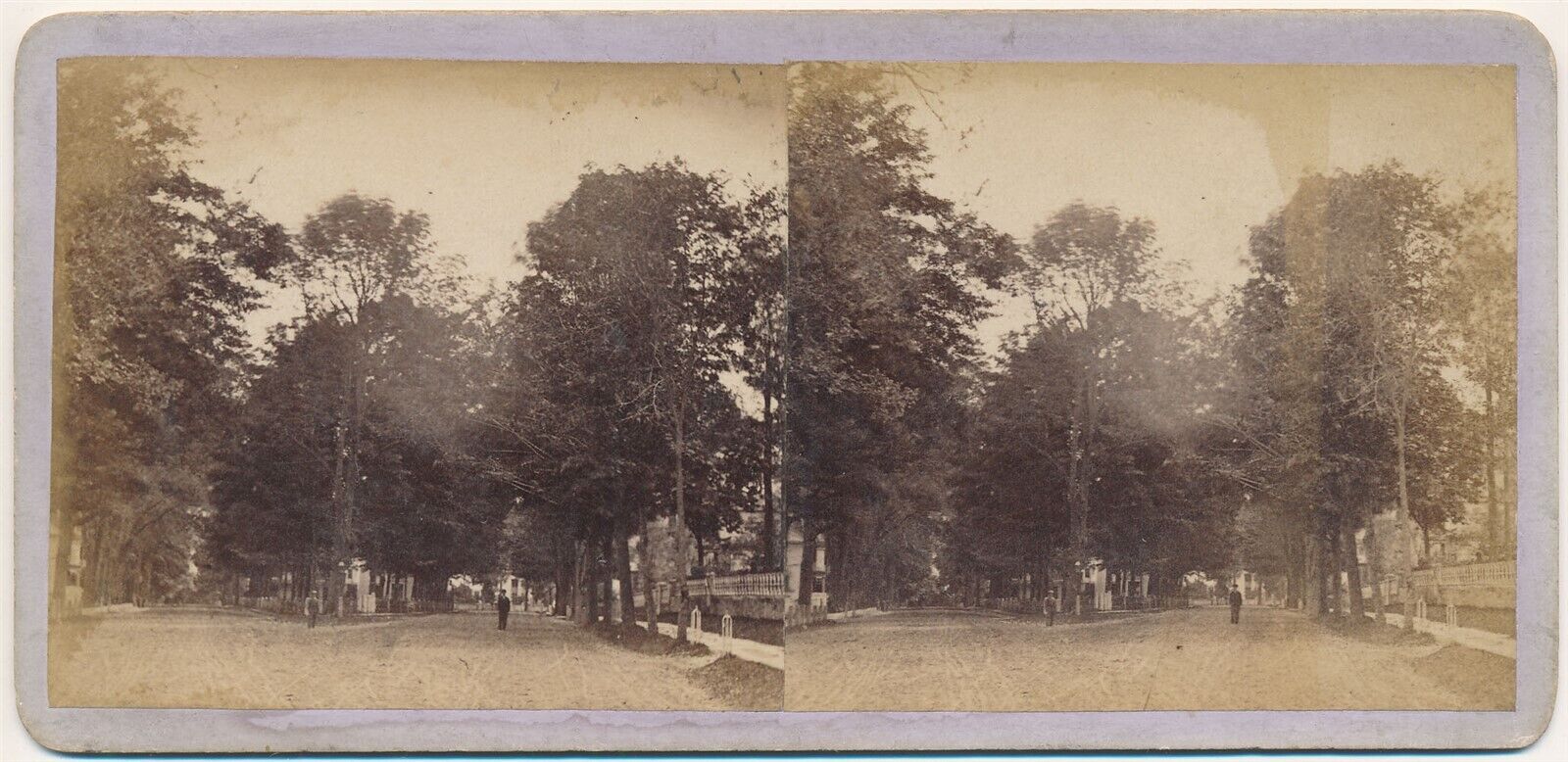 CONNECTICUT SV - Norwich - Broadway - Weekes 1870s RARE
