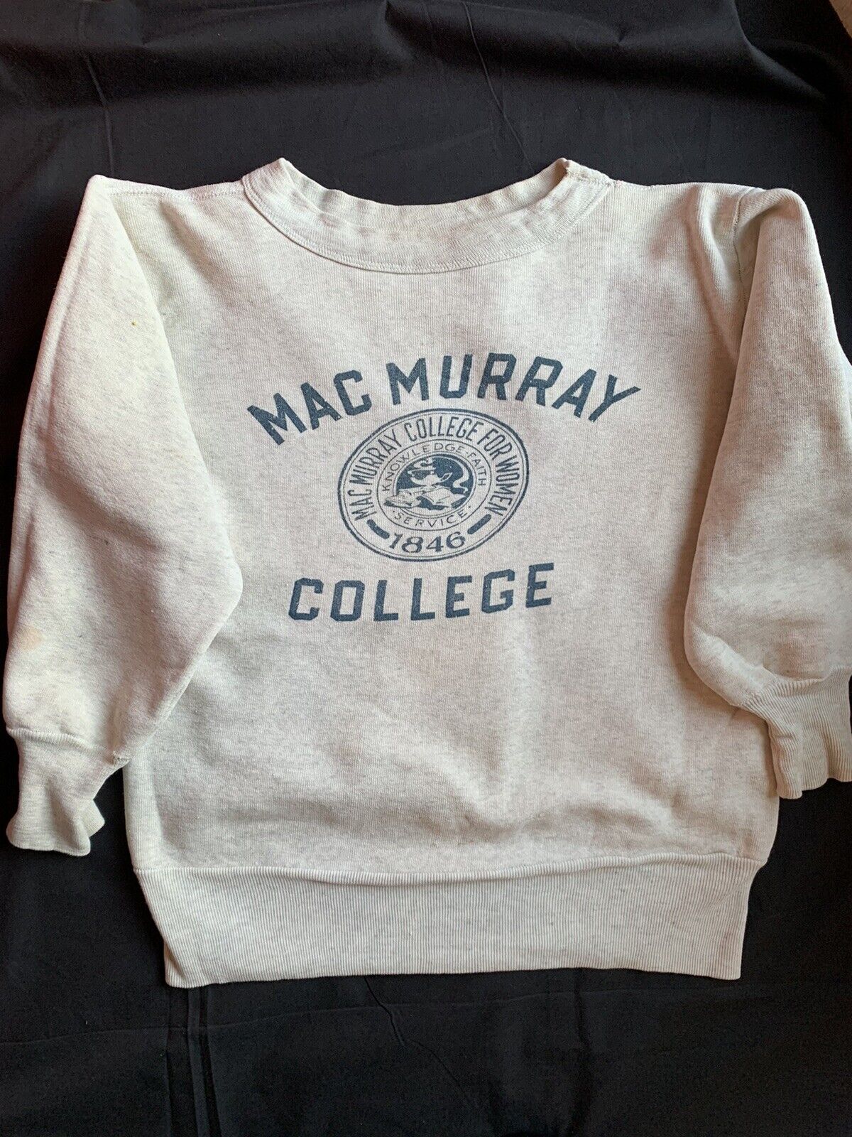 Vintage MacMurray College Sweatshirt