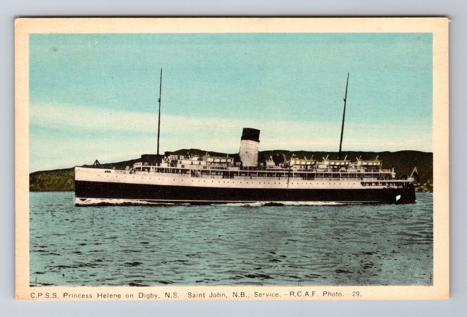 CPSS Princess Helene, Ship, Transportation, Antique Vintage Souvenir Postcard