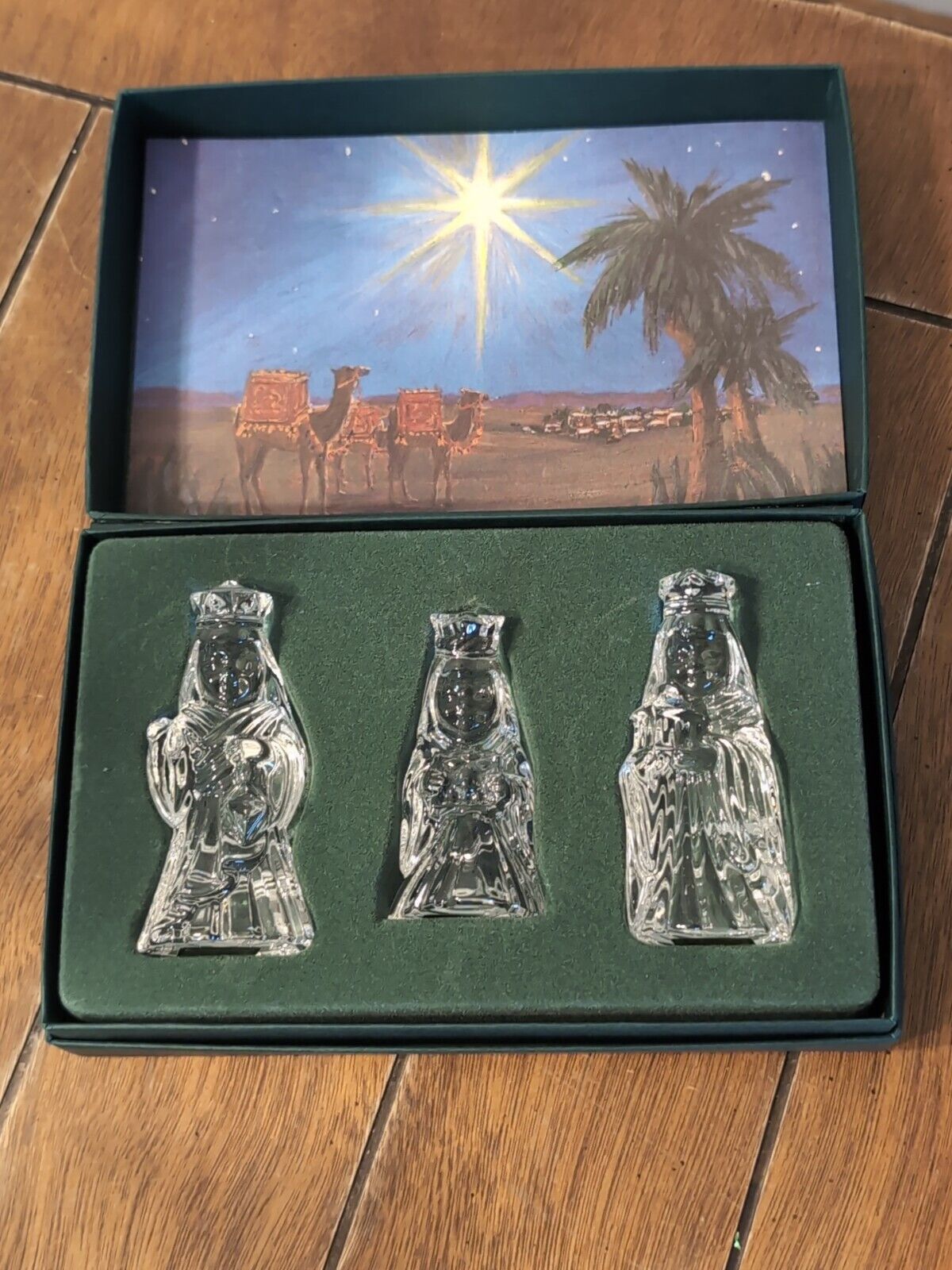 Marquis by Waterford Crystal Nativity Collection The Three Wise Men Set