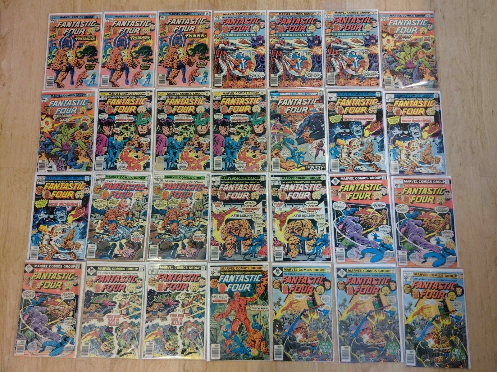 Fantastic Four 182-523 Singles Pick Your Issue, Marvel, Combined Shipping