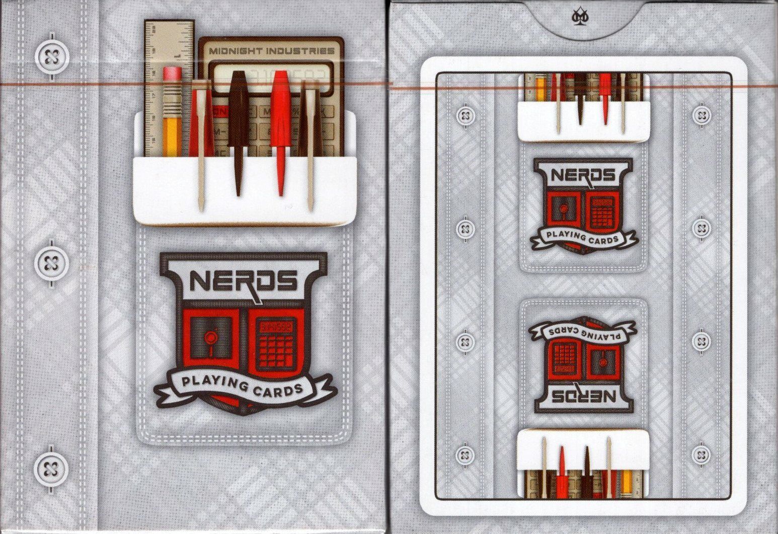 Nerds Playing Cards Poker Size Deck EPCC Custom Limited New Sealed