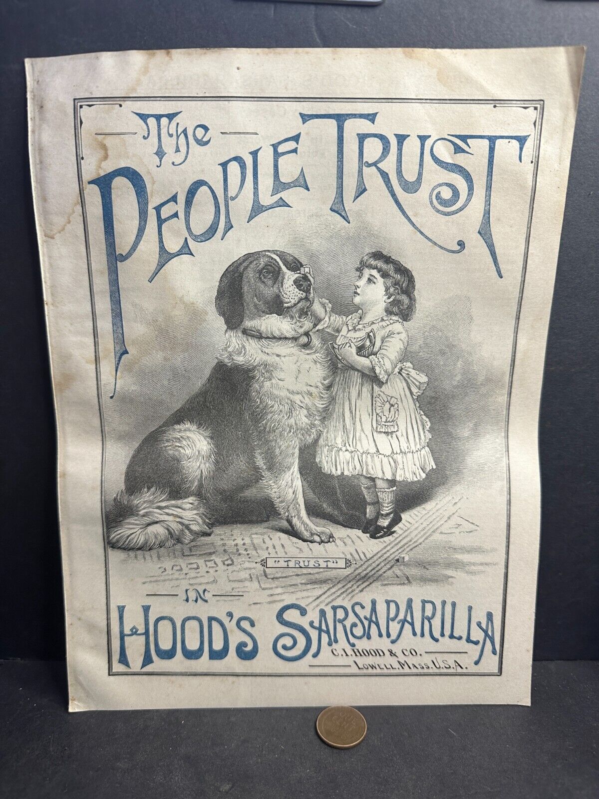 C. 1897 Hood\'s Sarsaparilla Advertising, \