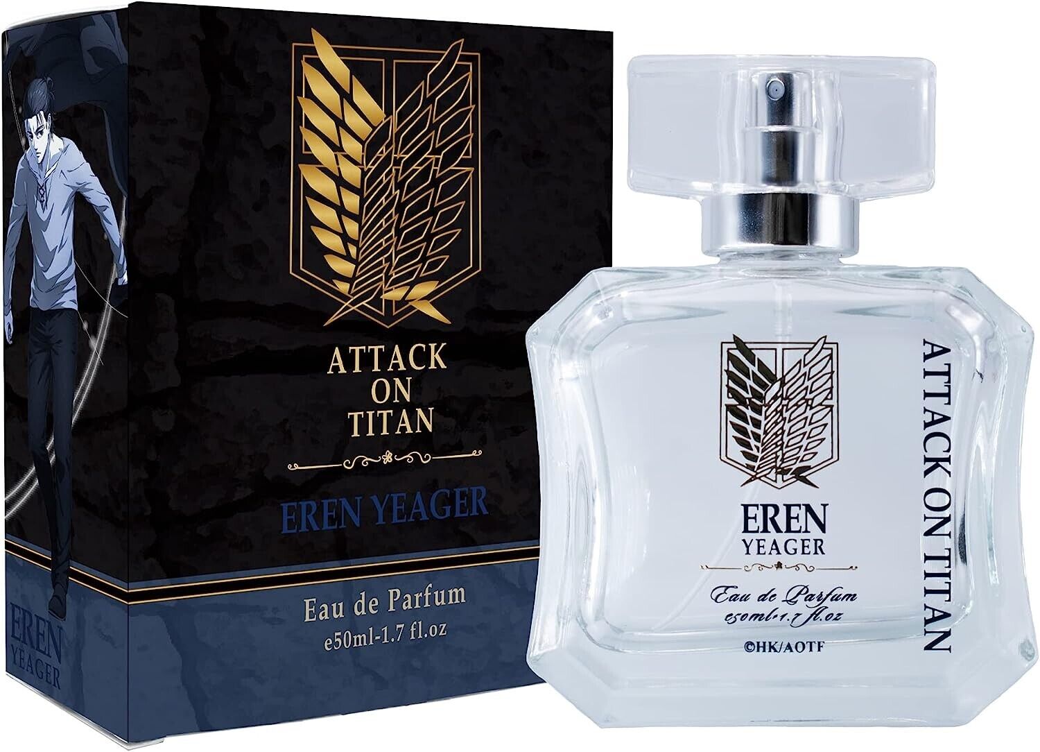 Attack on Titan Eren Yeager Fragrance 50ml perfume cologne JAPAN ANIME