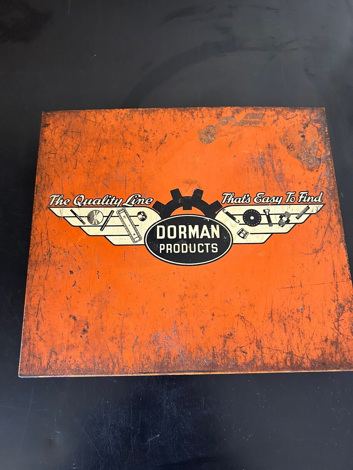 Vintage DORMAN PRODUCTS S.A.E. Cap Screw Assortment SK4 Compartmental Screw Box