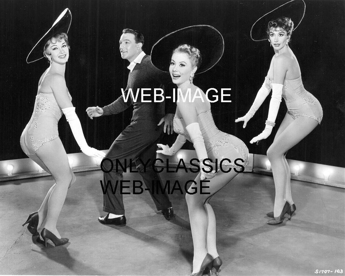 1957 SEXY MITZI GAYNOR-KAY KENDALL-TAINA ELG DANCE PHOTO CUTE CURVY DANCER PINUP
