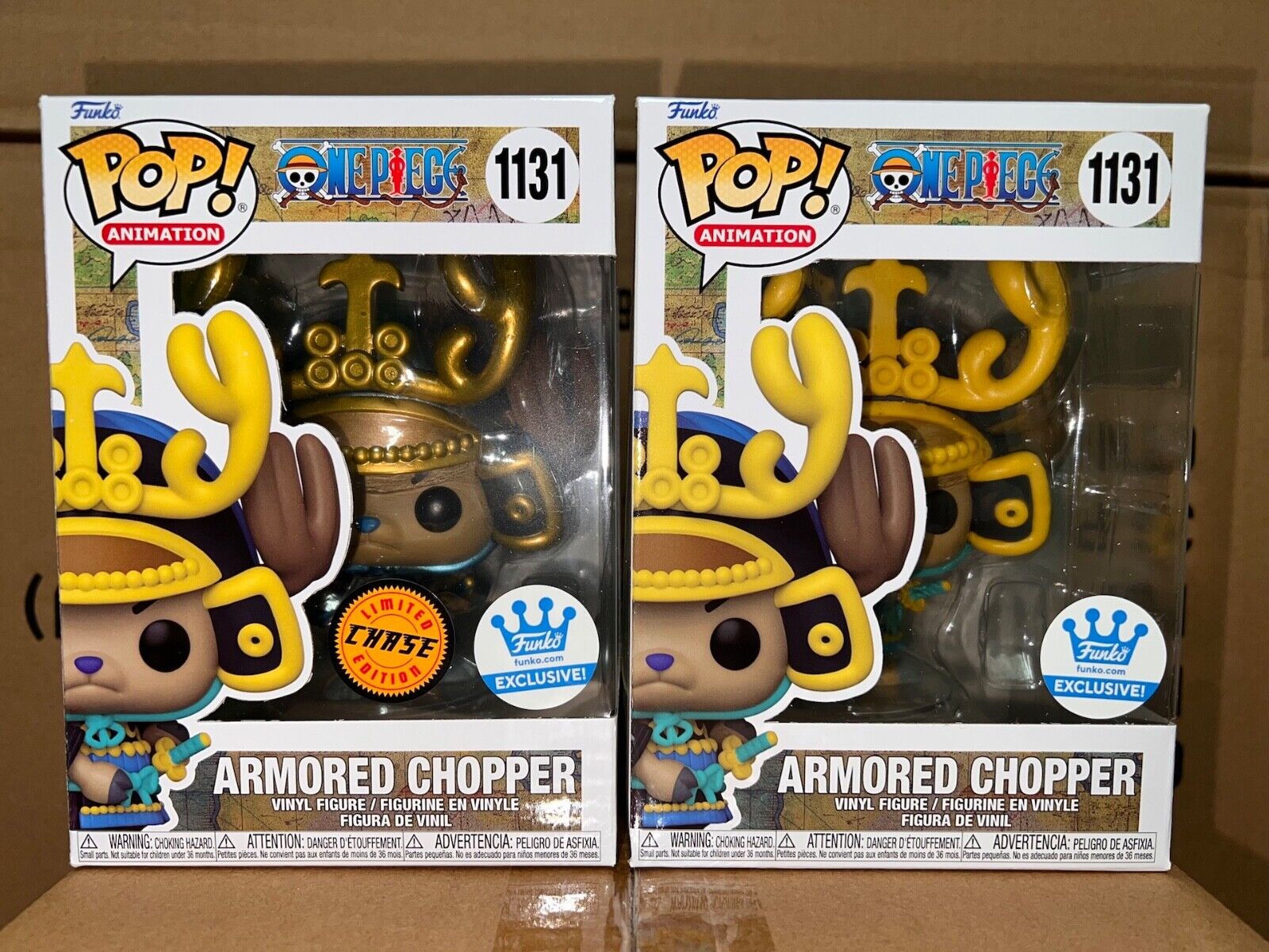 Funko POP ARMORED CHOPPER CHASE & COMMON Shop Exclusive #1131