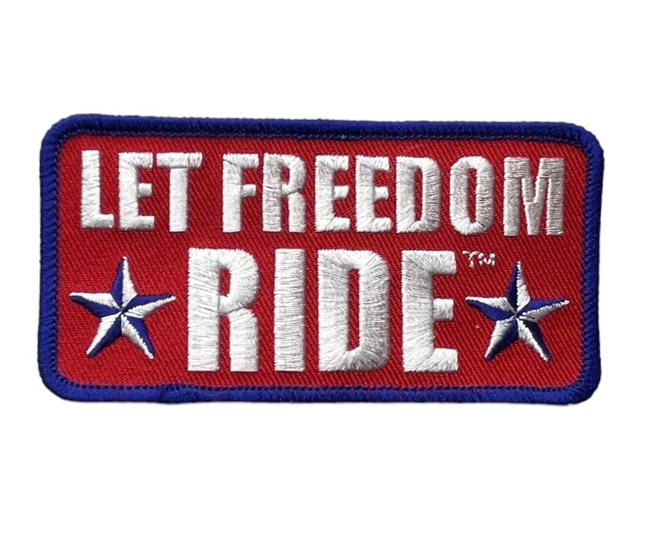 Let Freedom Ride 4 inch PatchHTL9555 F3D27HH F6D26H