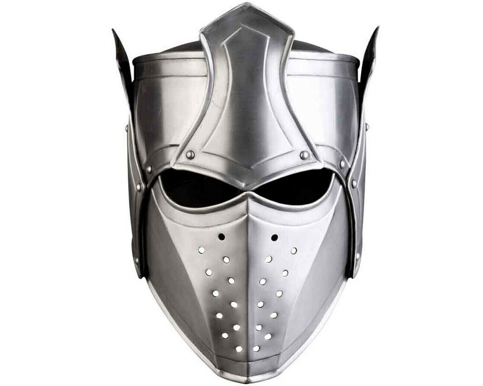 Medieval Knight Armour LOTR Helmet LARP Fantasy Helmet