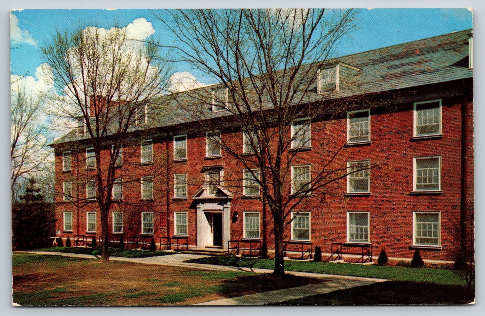 Granville Ohio~Edith Walton Deeds Hall Denison University~Vintage Postcard