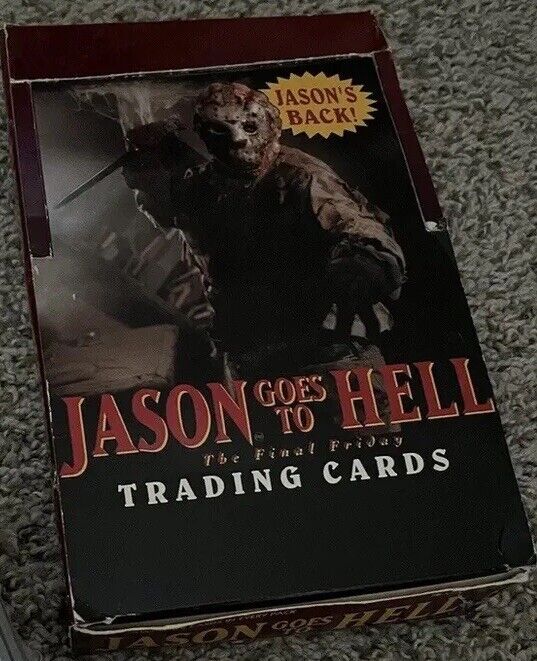 1993 Eclipse Jason Goes To Hell Complete 36 Pack Box. SEE PICS AND DESCRIPTION