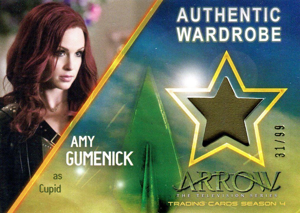 Arrow Season 4 Amy Gumenick as Cupid Wardrobe Costume Card M23 #31/99