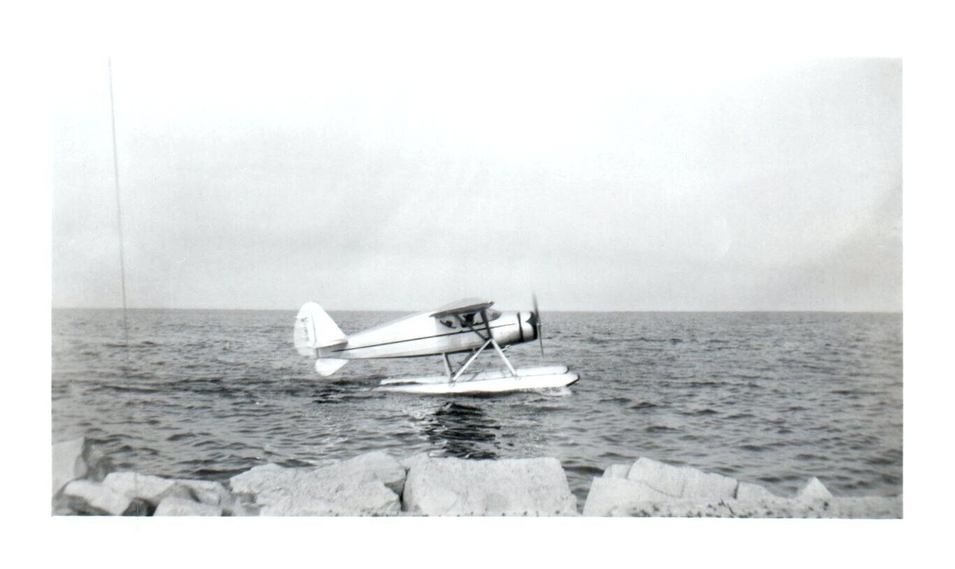 Fairchild 24R Warner Seaplane Aircraft Vintage Photograph 5x3.5\