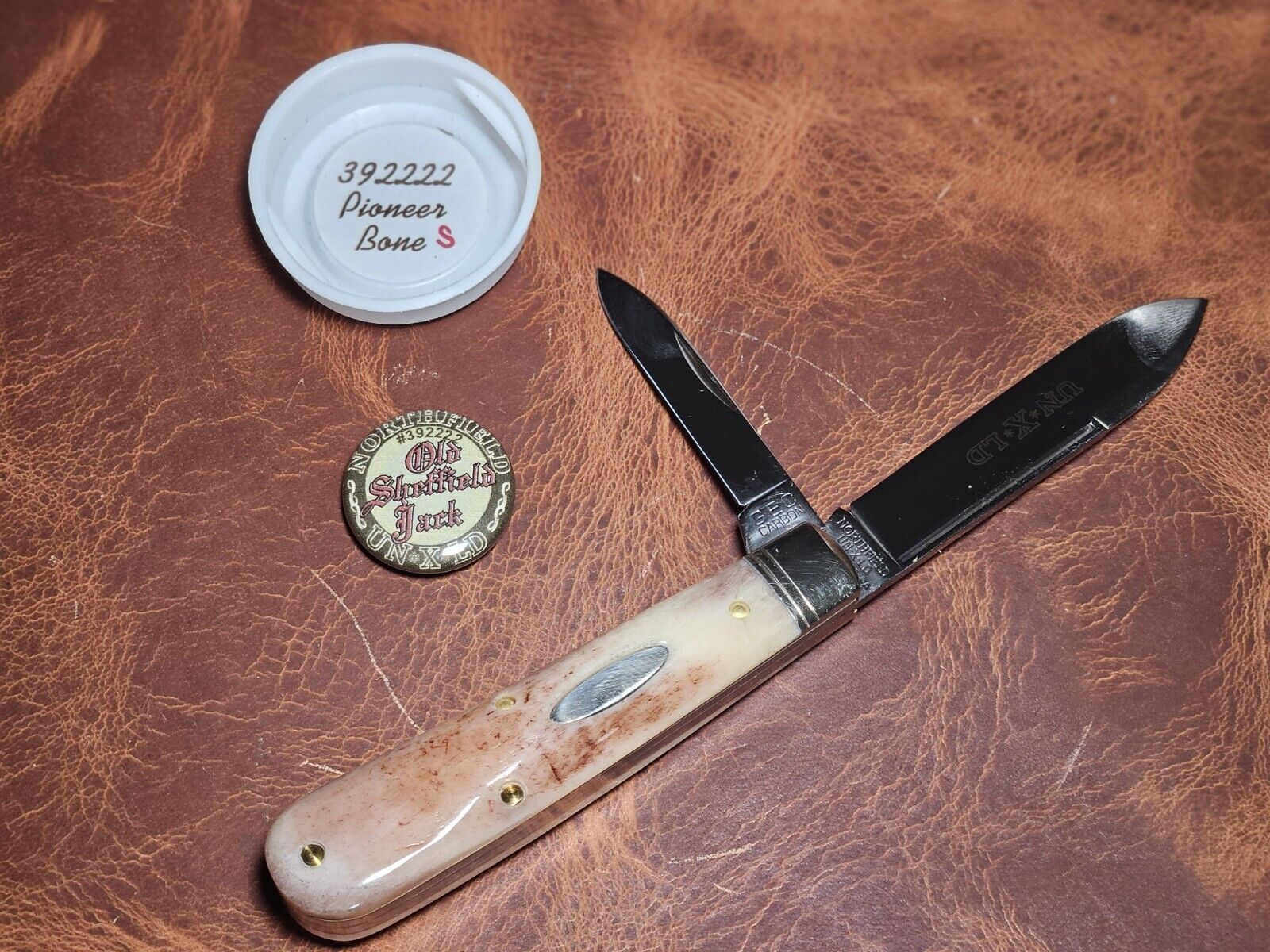GEC Great Eastern Cutlery 392222 S Pioneer Bone Knife.