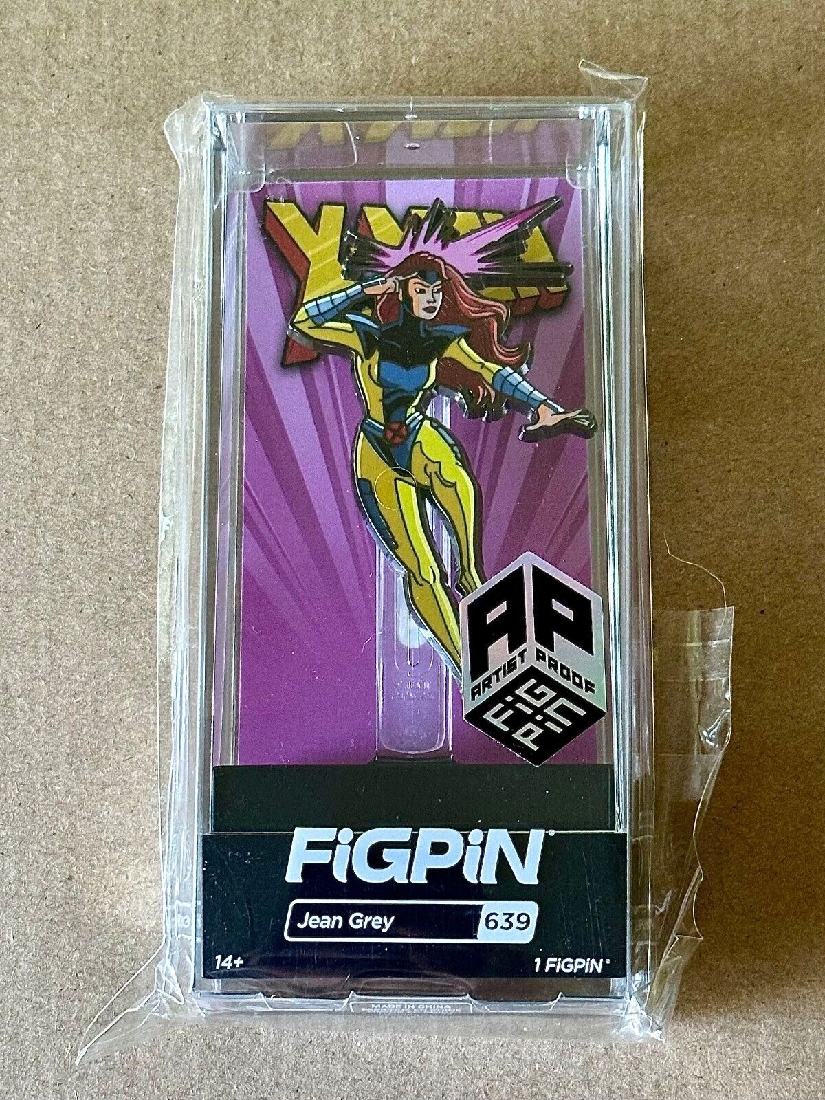 FiGPiN [Artist Proof AP Pin] Marvel Disney X-Men Jean Grey #639 Phoenix