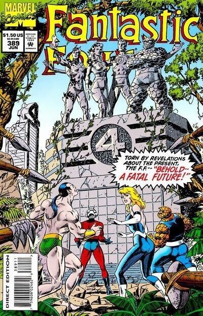 Fantastic Four (1961) #389 Direct Market VF. Stock Image