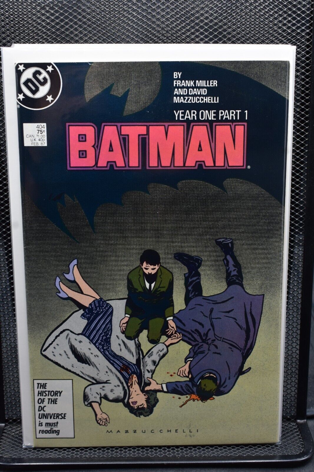 Batman #404 Direct DC Comics 1987 Frank Miller Year One Part 1 Catwoman 9.0