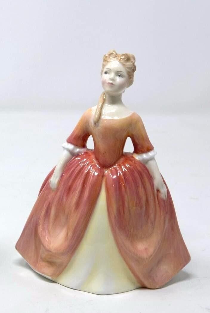 Delightful Royal Doulton  Debbie  Pink Dress Figurine HN2400, HN 2400  6\