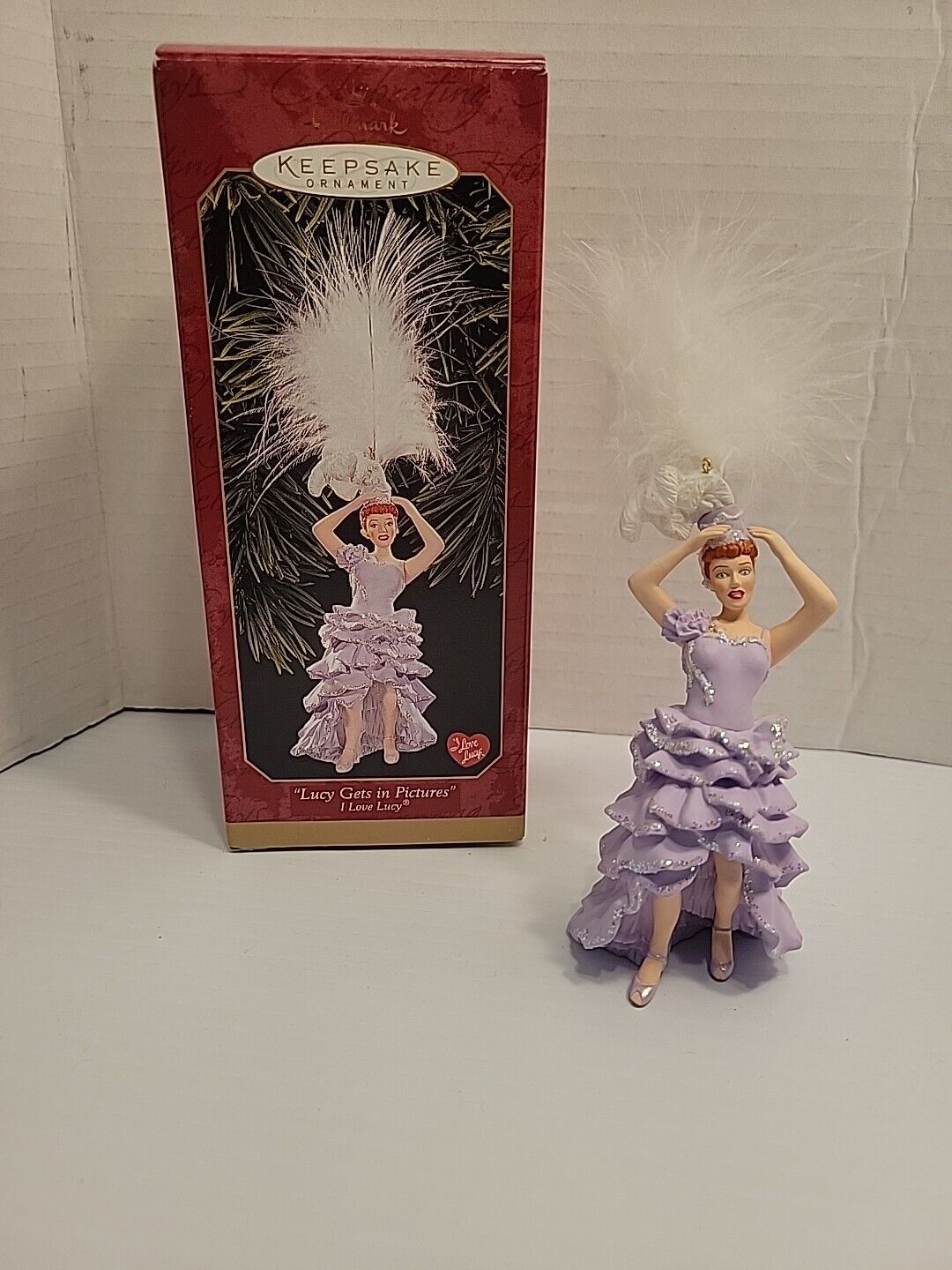 Hallmark Keepsake Ornament Lucy Gets in Pictures I love Lucy 1999 