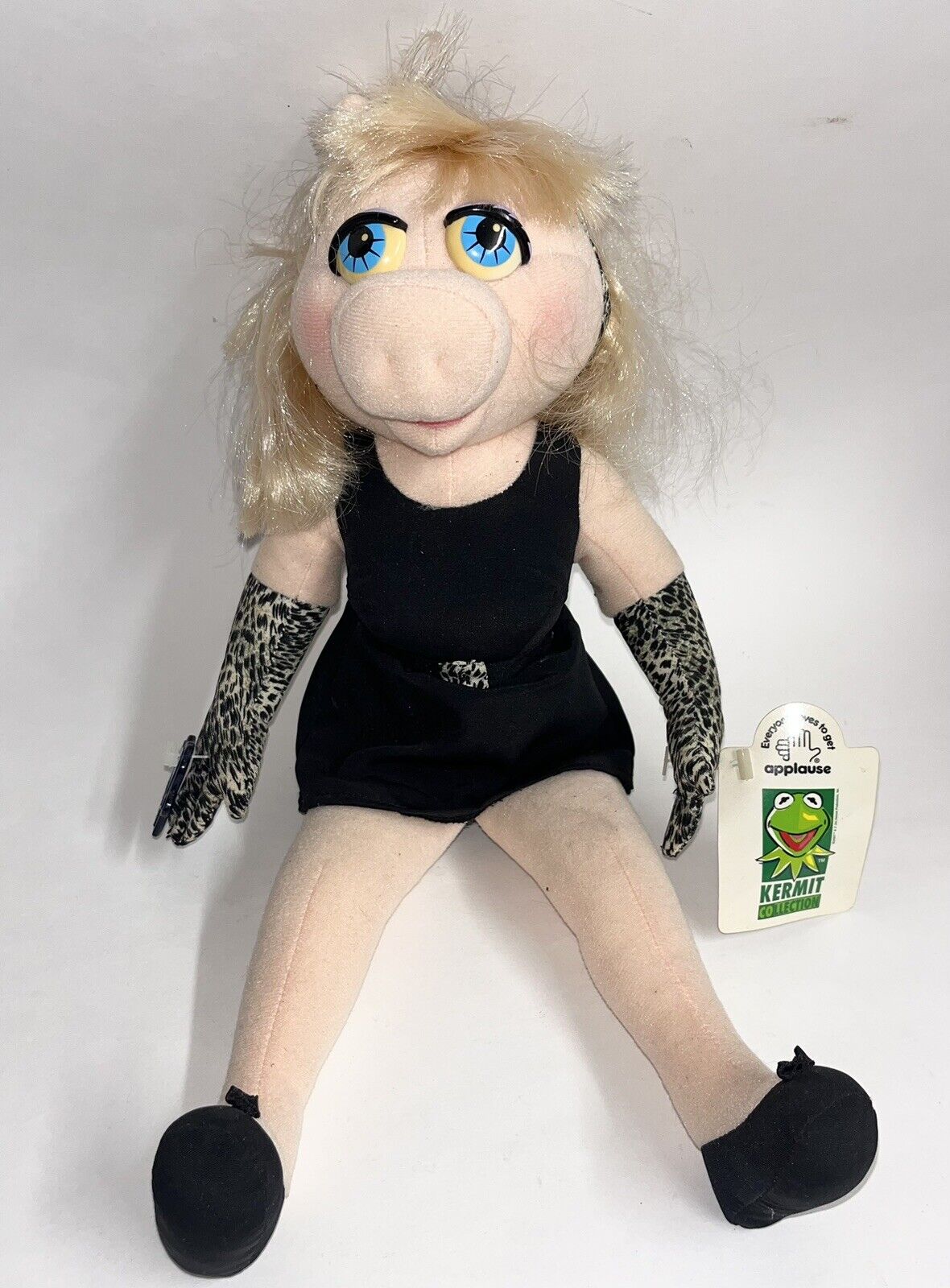 Miss Piggy Plush Doll Leopard Gloves 15\