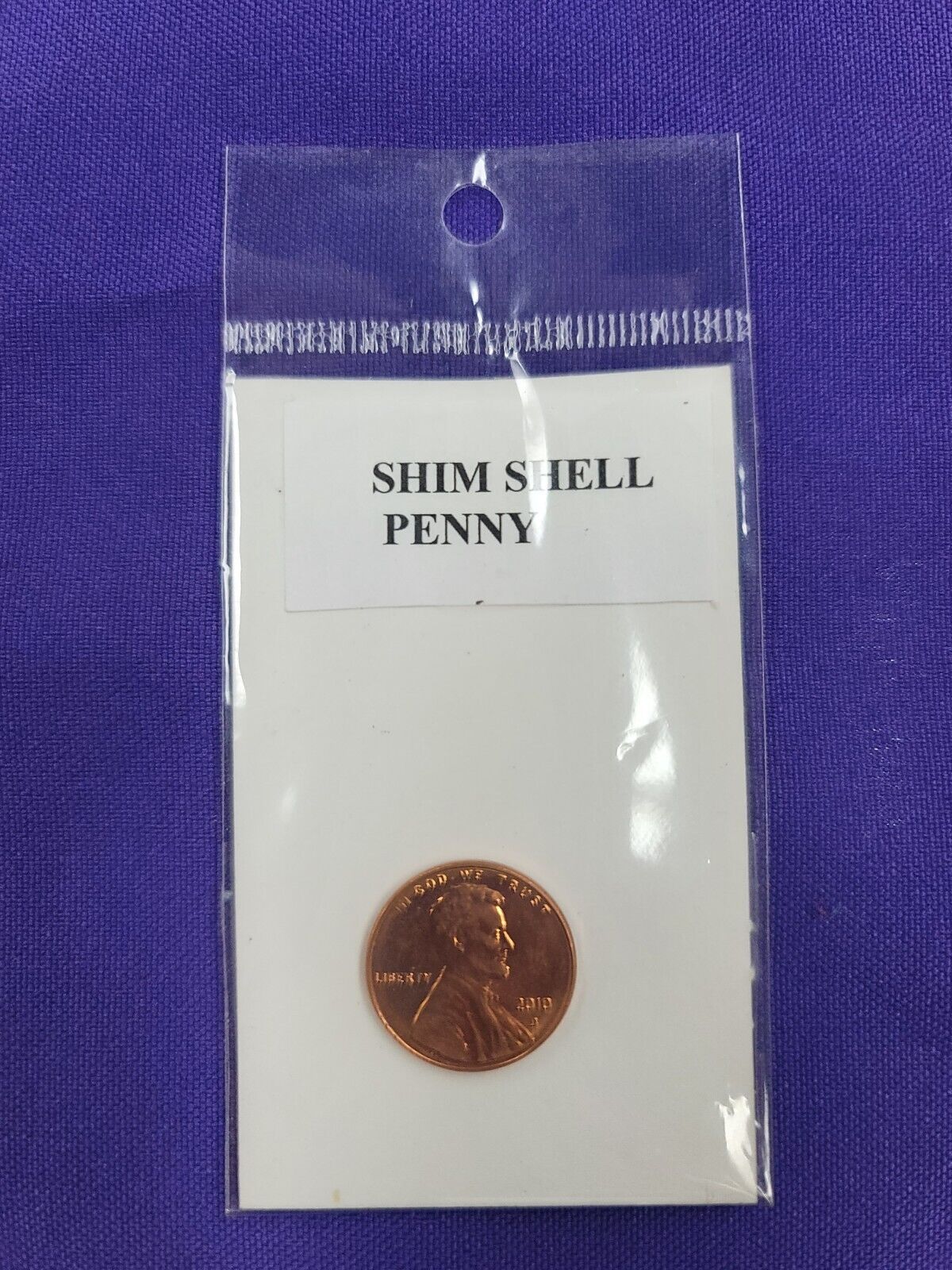 Shim Shell US Magnet Penny Coin Magic Trick