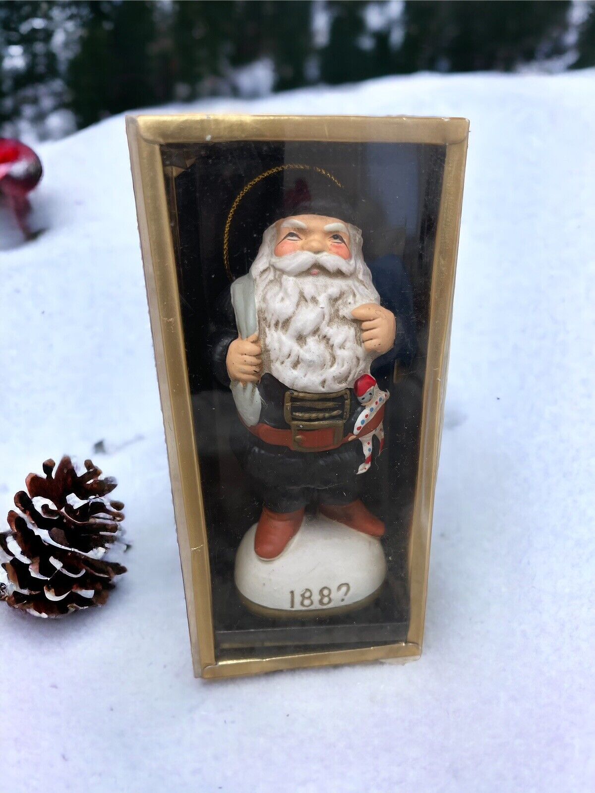 Memories Of Santa “Trojan Santa Claus” USA Circa 1887 Ornament